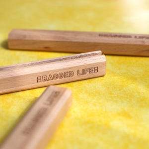 Durable wooden rug gauge tool for measuring and cutting strips, best accessory for rug making and textile crafts