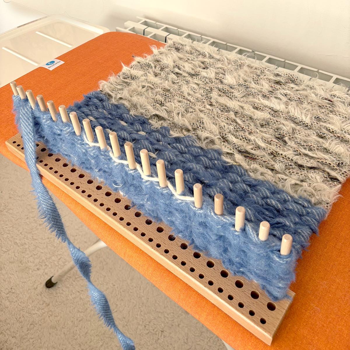 Peg Loom Weaving Starter Kit 50cm: DIY Eco Rugs & Crafts - Etsy