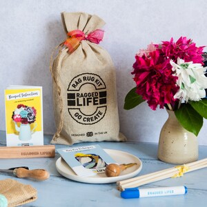 Rag Rug Bouquet Kit