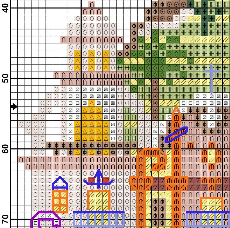 Pretty Little Tucson Tucson Cross Stitch Tucson Cross Stitch Etsy