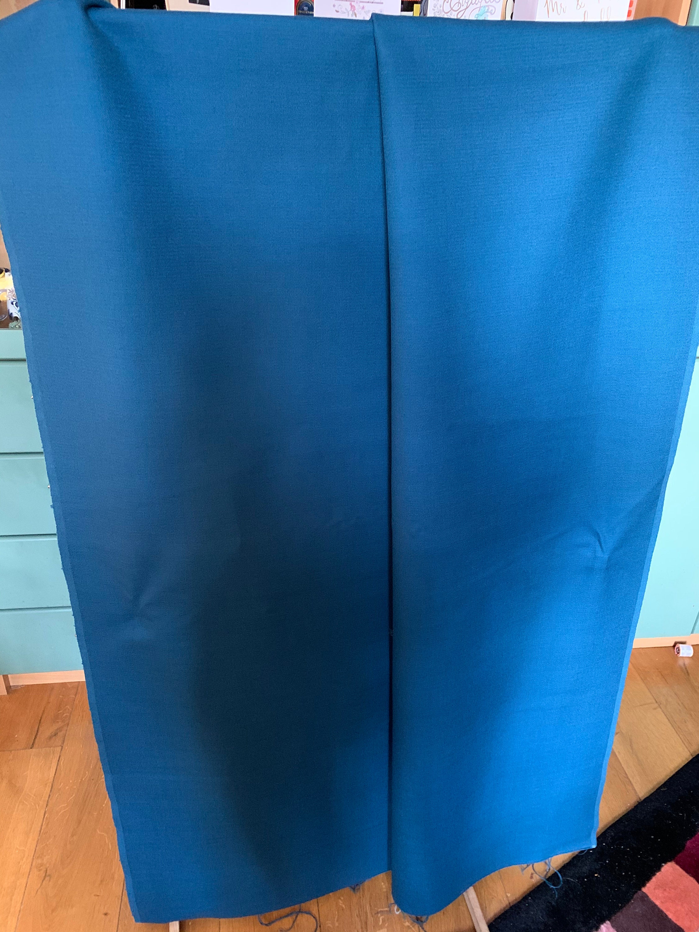 Wool Fabric 156 cm /60 inches wide sold as half yard