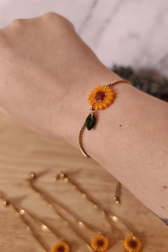 INTI - Adjustable polymer clay bracelet