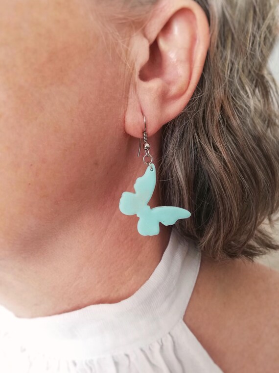 BUTTERFLY - Polymer clay earrings