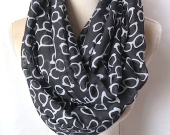Sunglasses Print Infinity / Long Women's Scarf Gift Ideas for Her