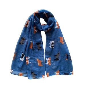 Cow Cattle Print Lightweight All Season Scarf - Farm Animal Lover Gift