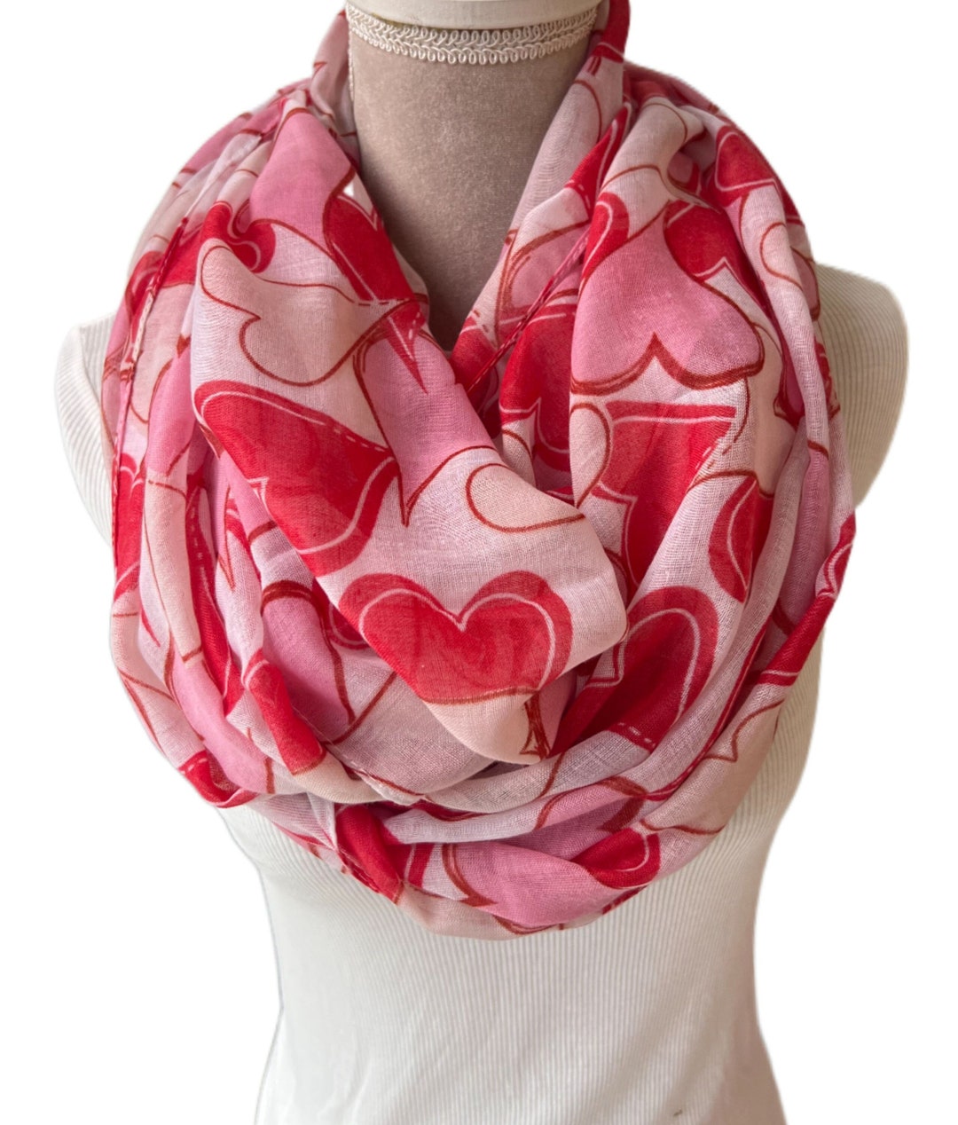 Love Birds Fringed Scarf