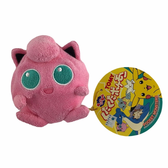 1999 Vintage Pokemon Pocket Monster Tomy Jigglypuff Bean Bag Plush With Tags Etsy Australia