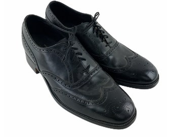 Regal Men's Size 10.5 Wingtip Brogue Oxford Shoes Leather Regal Men's Size 10.5 Wingtip Brogue Oxford Shoes Leather