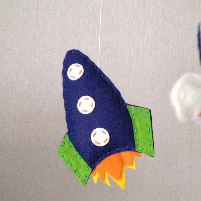 Space Mobile Baby Mobile Baby Boy Crib Mobile Cot Mobile Etsy