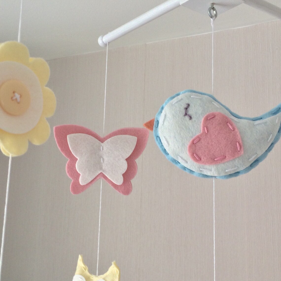 Baby Mobile Owl baby mobile Cot Mobile Baby girl mobile Etsy