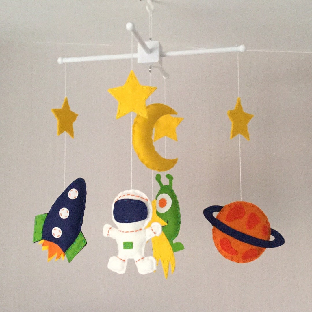 Space Mobile Baby Mobile Baby Boy Crib Mobile Cot Mobile nursery Decor