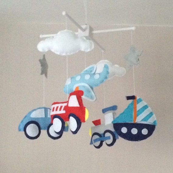 Baby Mobile Transport Mobile Cot Mobile Crib Mobile Etsy