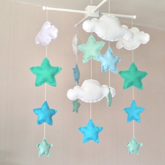 Mobile Bebe Mobile Lit Bebe Des Nuages Et Des Etoiles Etsy Mobile Bebe Mobile Lit Bebe Des Nuages Et Des Etoiles Etsy