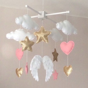 cot mobile baby girl