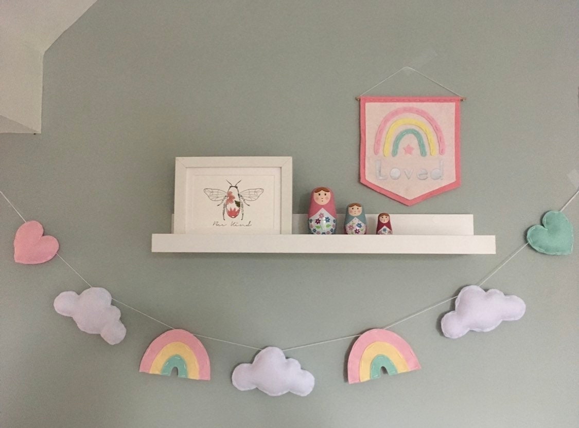 Pastel Rainbow Art, Personalized Name With Rainbow, Little Girl Rainbow, Pastel  Rainbow Theme Decor, Baby Room Pastel Rainbow, Room Rainbow 