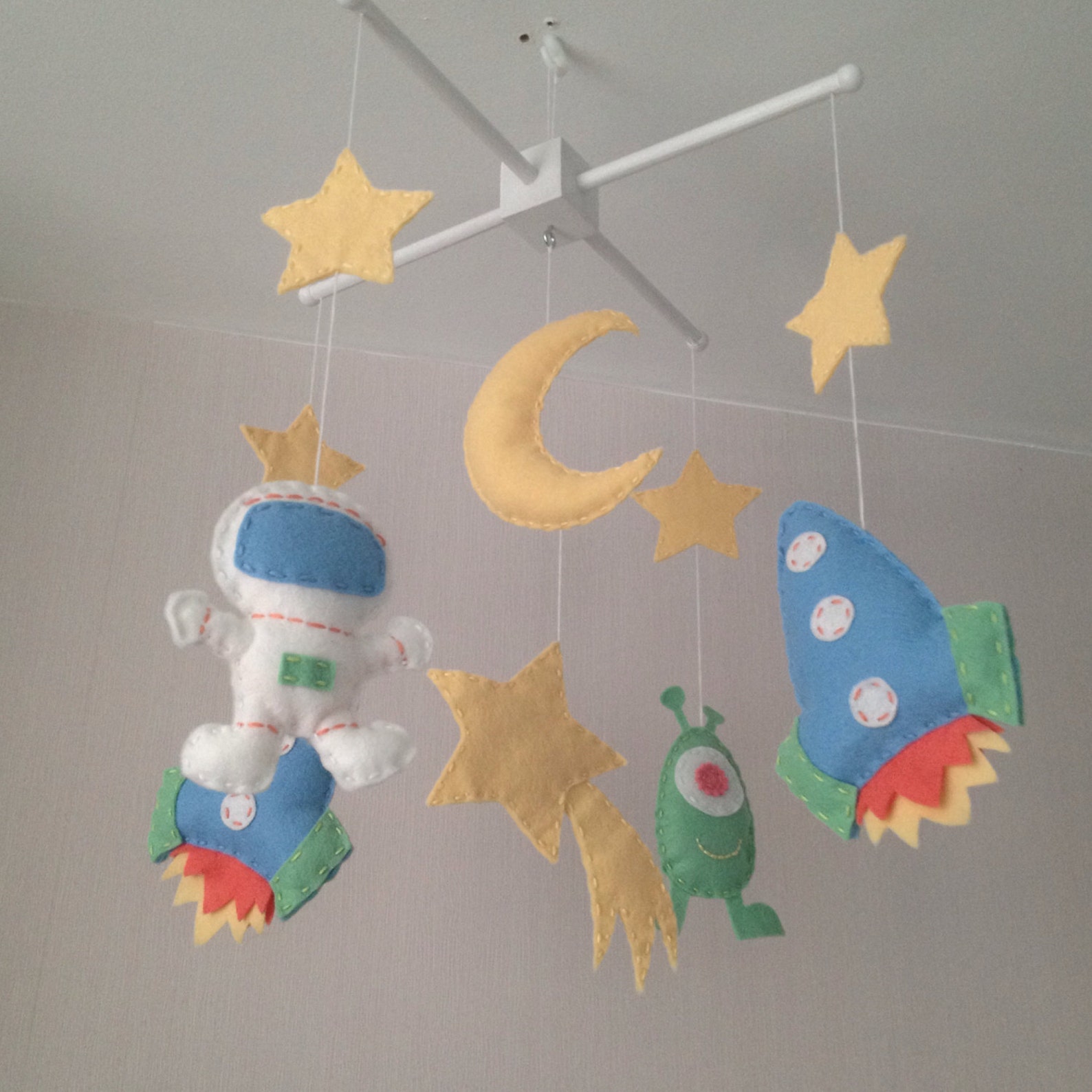 Space Mobile Baby Mobile Baby Boy Crib Mobile Cot Mobile Etsy UK
