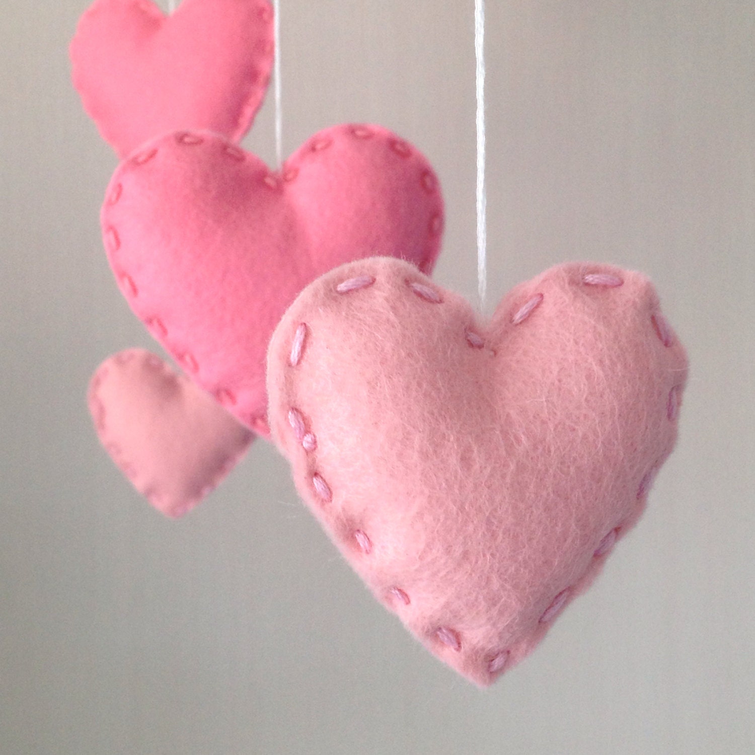 Baby Mobile Cot Mobile Clouds and Hearts Cloud Mobile Etsy
