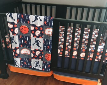 basketball crib set