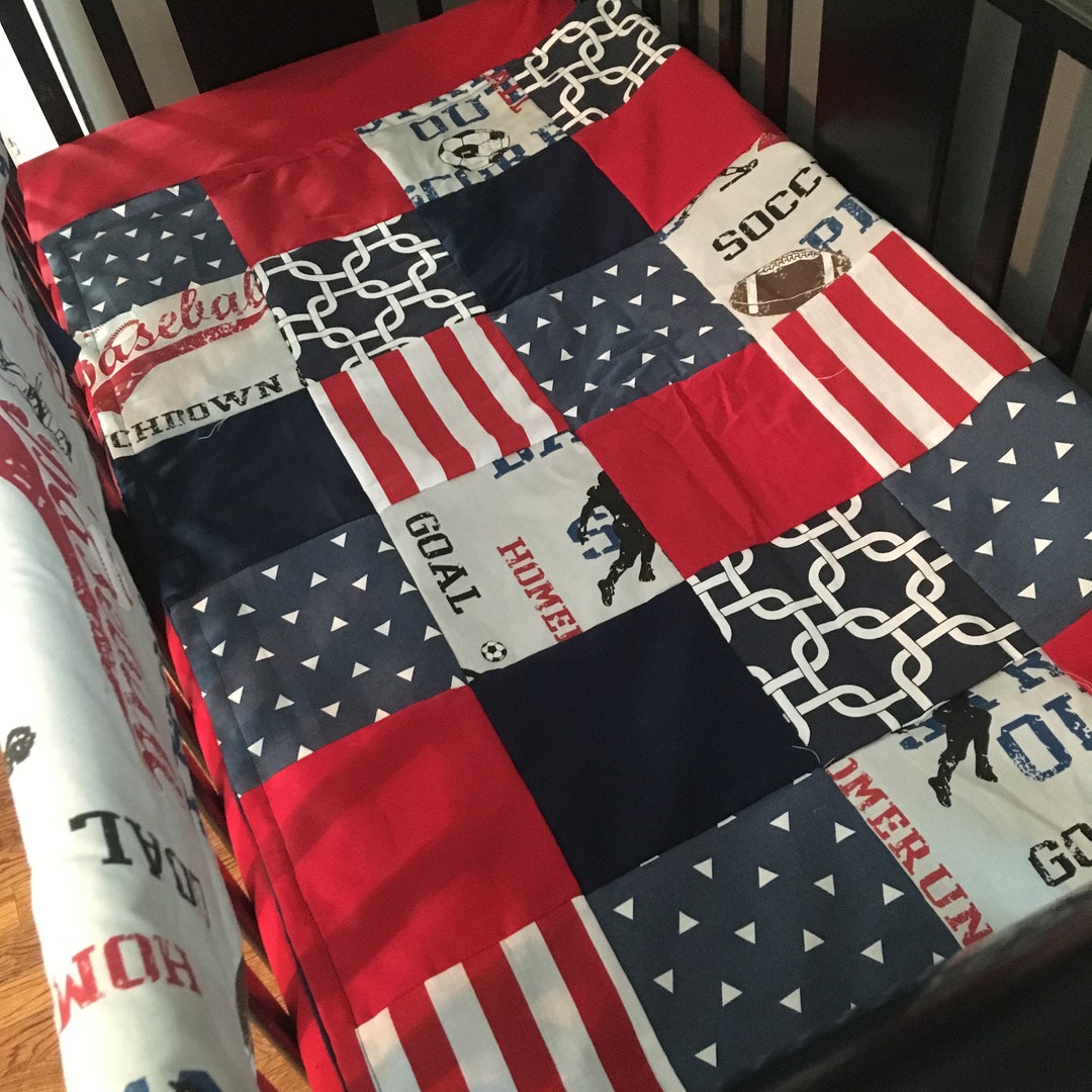 Custom Crib Bedding Set Made to Order Baby Bedding With a Etsy
