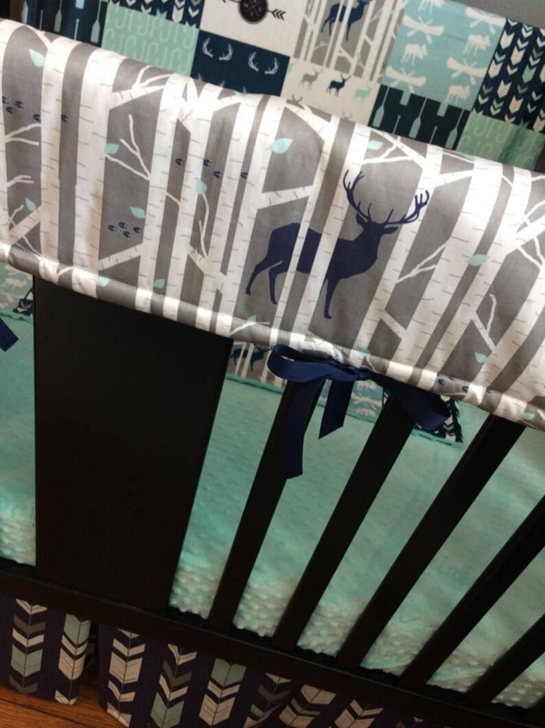Custom Crib Bedding Set Made to Order Baby Boy Bedding set Etsy