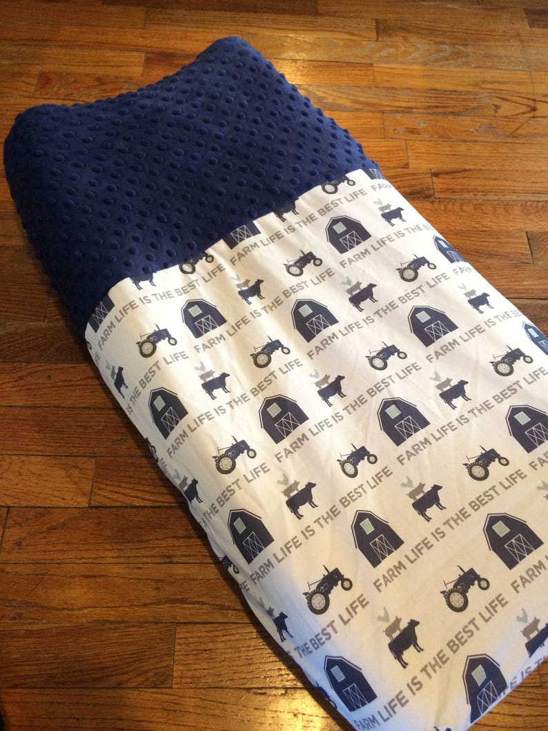 Baby Boy Custom Crib Bedding Set Made to Order farm theme Etsy