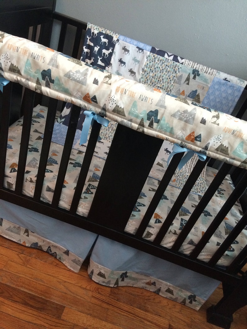 custom crib bedding etsy