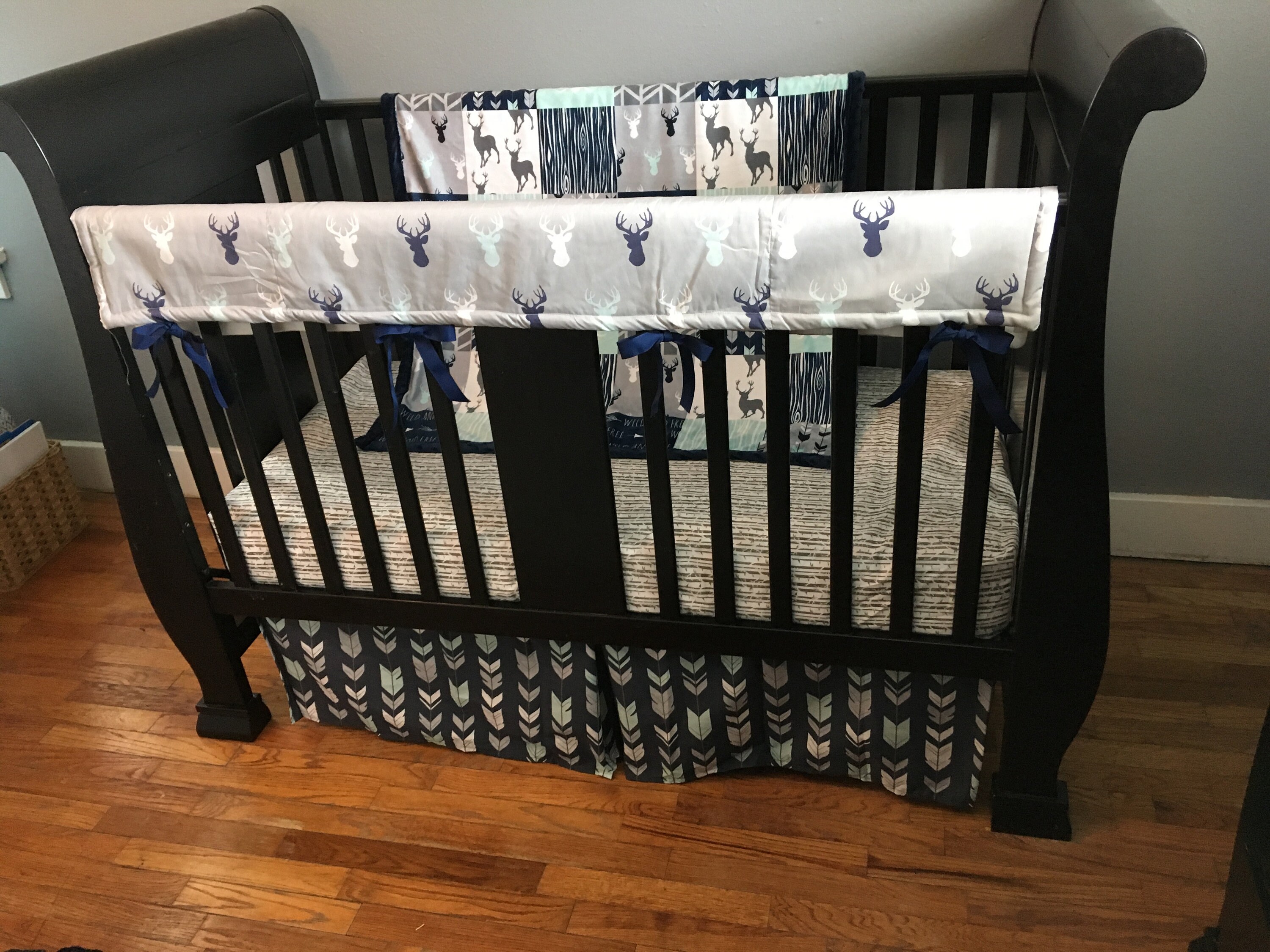custom crib bedding etsy