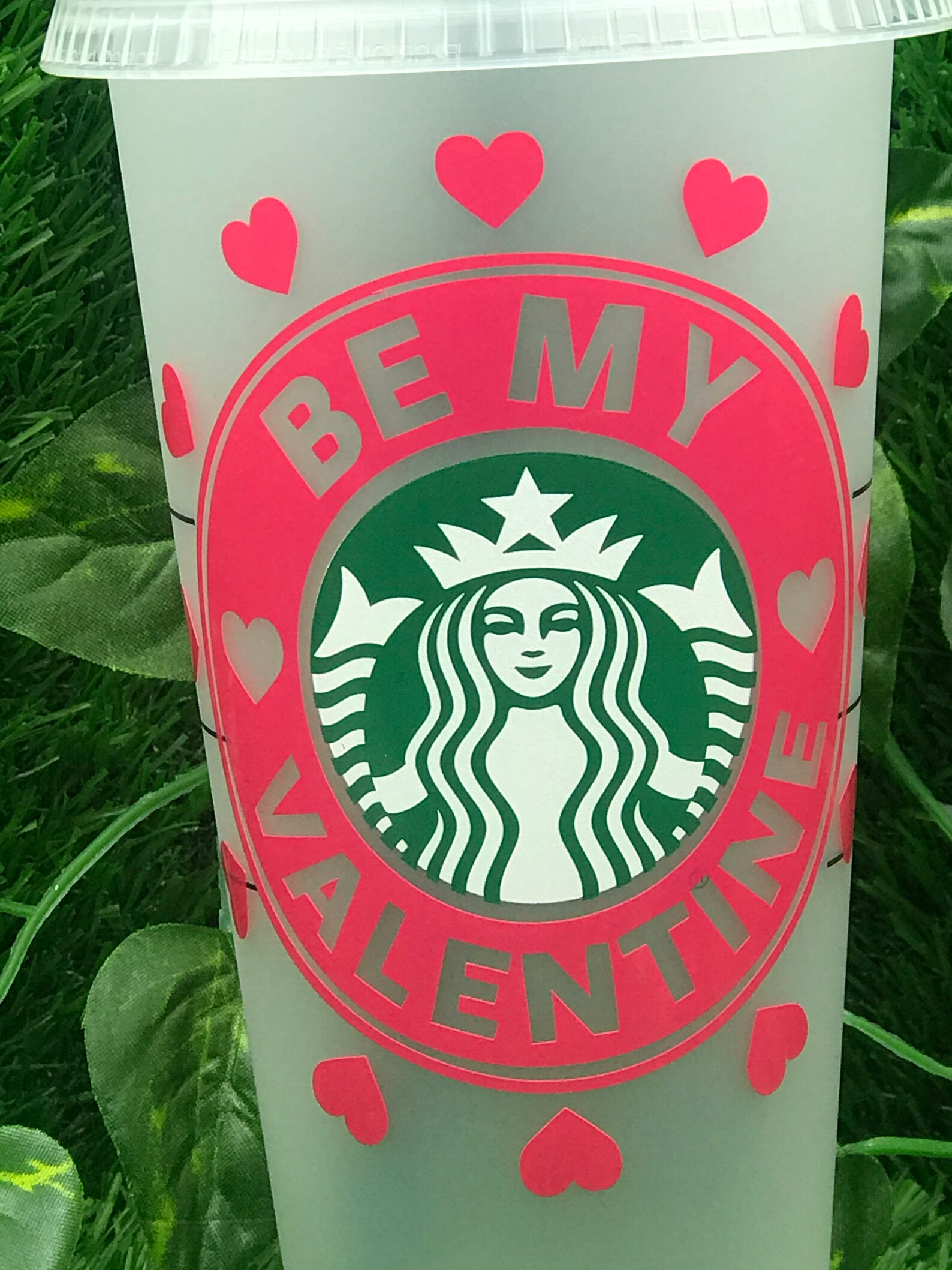 PREORDER Be My Valentine Starbucks 24oz Cup Etsy