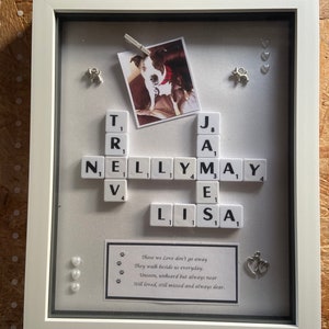 Pet Memorial Personalised Frame..Pet Loss..Dog Cat Loss Frame..Pet Sympathy..Dog Lovers