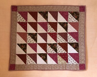 Miniature Flying Geese quilt