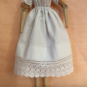 19th century cotton Petticoat in Doll&#39;s sizes