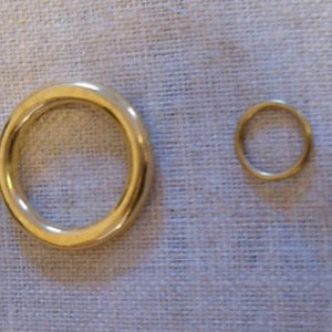 Cast Brass Curtain rings