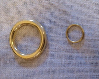 Cast Brass Curtain rings