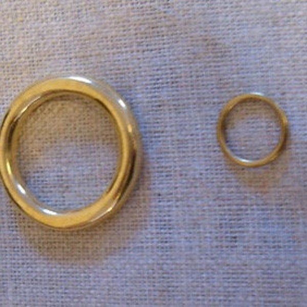 Cast Brass Curtain rings