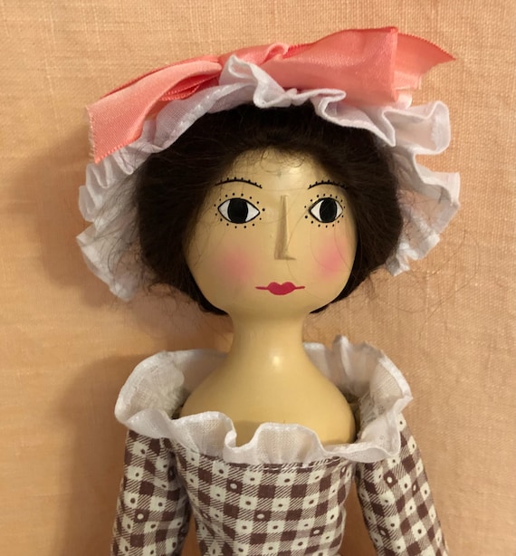 Fred Laughon's Vintage Wooden Doll, Fred Laughon's Vintage Wooden Doll,