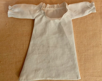 18th c Lady doll's shift sewing pattern