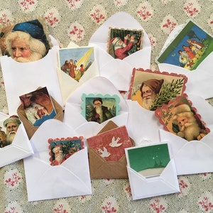 Tiny Christmas Cards - package of 12