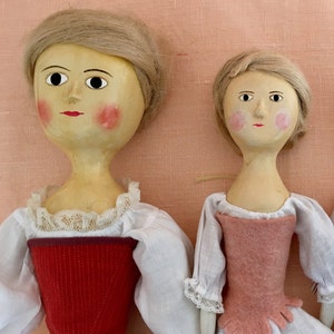 Garments for Fred Laughon&#39;s larger sized wooden dolls