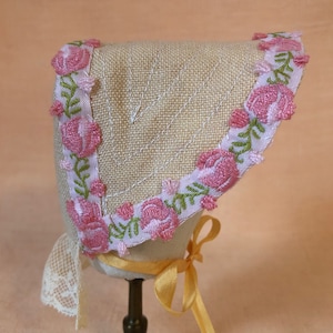 For dolls with larger heads - Spring & Summer Bonnets