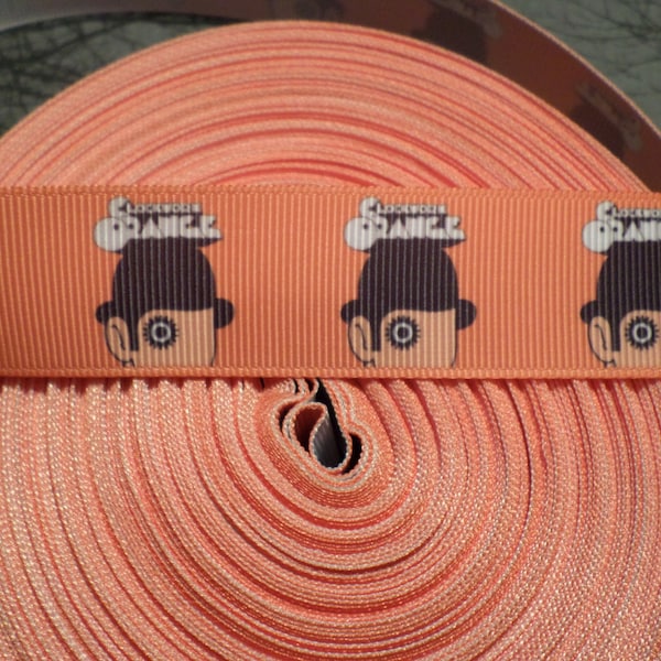 Clockwork Orange Ribbon, horror ribbon, grosgrain ribbon