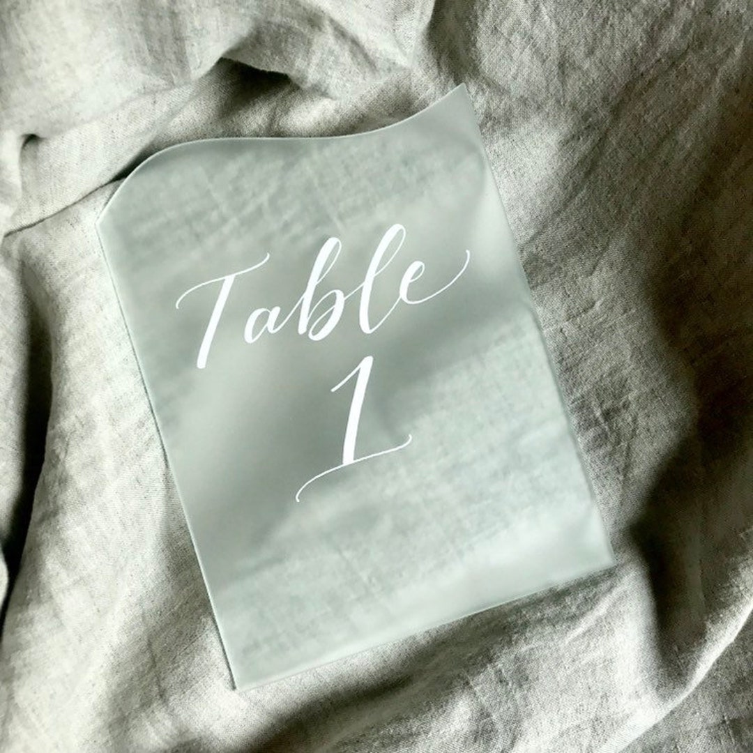 Sea Glass Table Numbers, Beach Wedding Decor, Table Numbers, Sea Glass