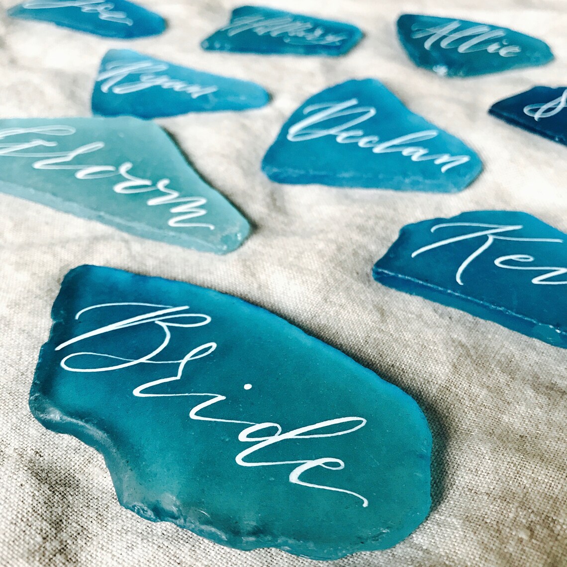Place Cards Beach Wedding Decor Beach Wedding Table Decor - Etsy