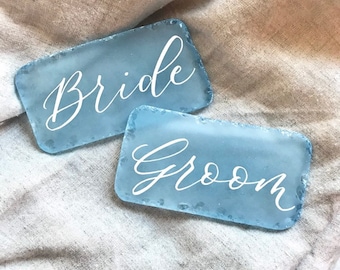 Place cards, beach wedding decor, beach wedding table decor, sea glass place cards, coastal wedding decor