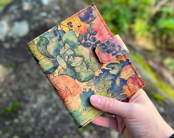 Watercolor Floral Passport Wallet