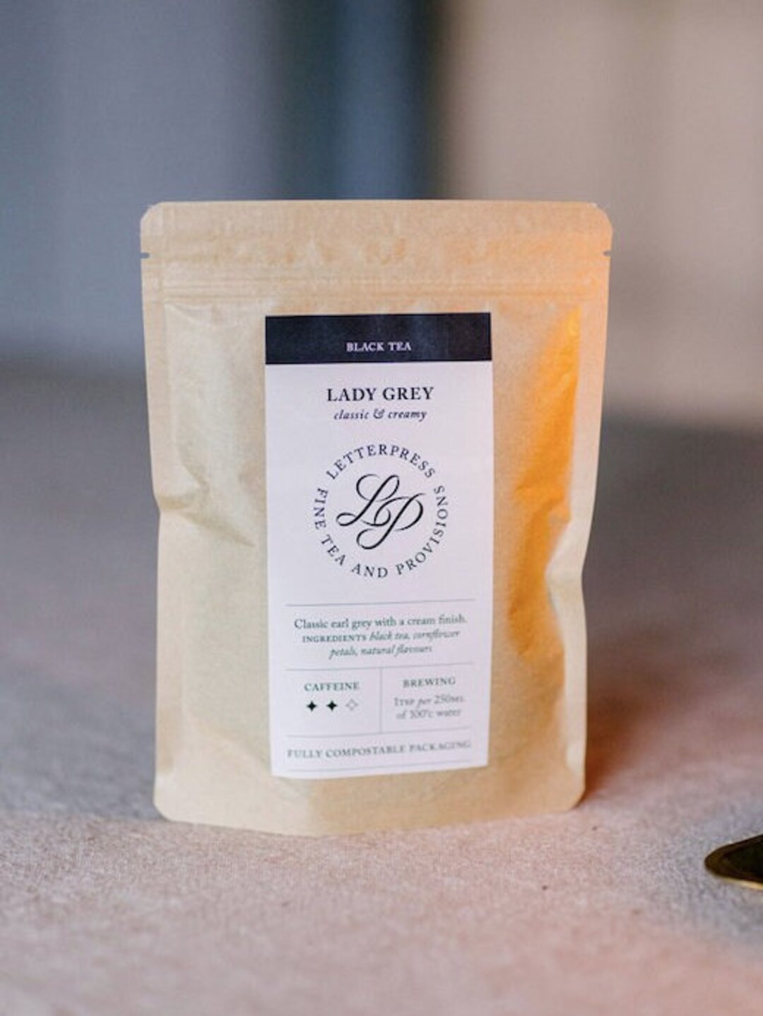 Lady Grey Earl Grey Black Tea Compostable Packaging Etsy