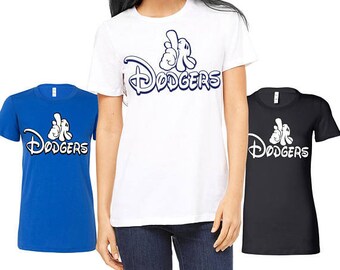 custom dodgers t shirts