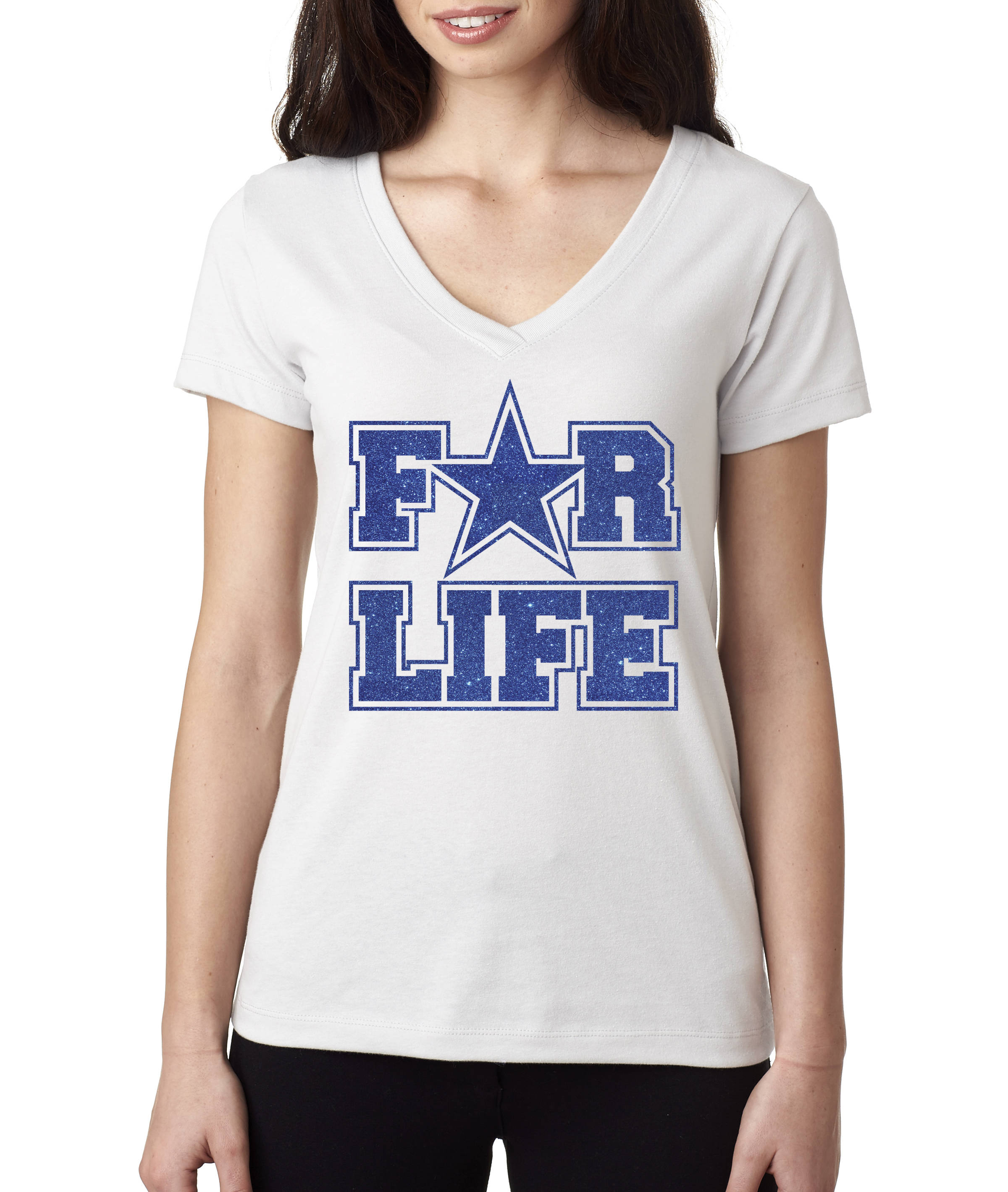 Cowboys Glitter tee shirt t shirt printing dallas customized Etsy