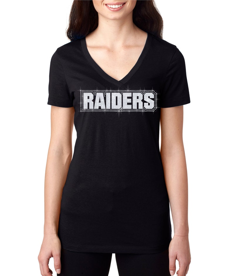 raiders bling shirt