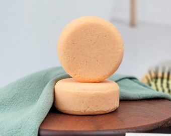 Coconut Milk Mango 3oz Shampoo Bar in recyclable box - Dry to Normal Hair Salon Quality Shampoo - Fruity Scented Shampoo