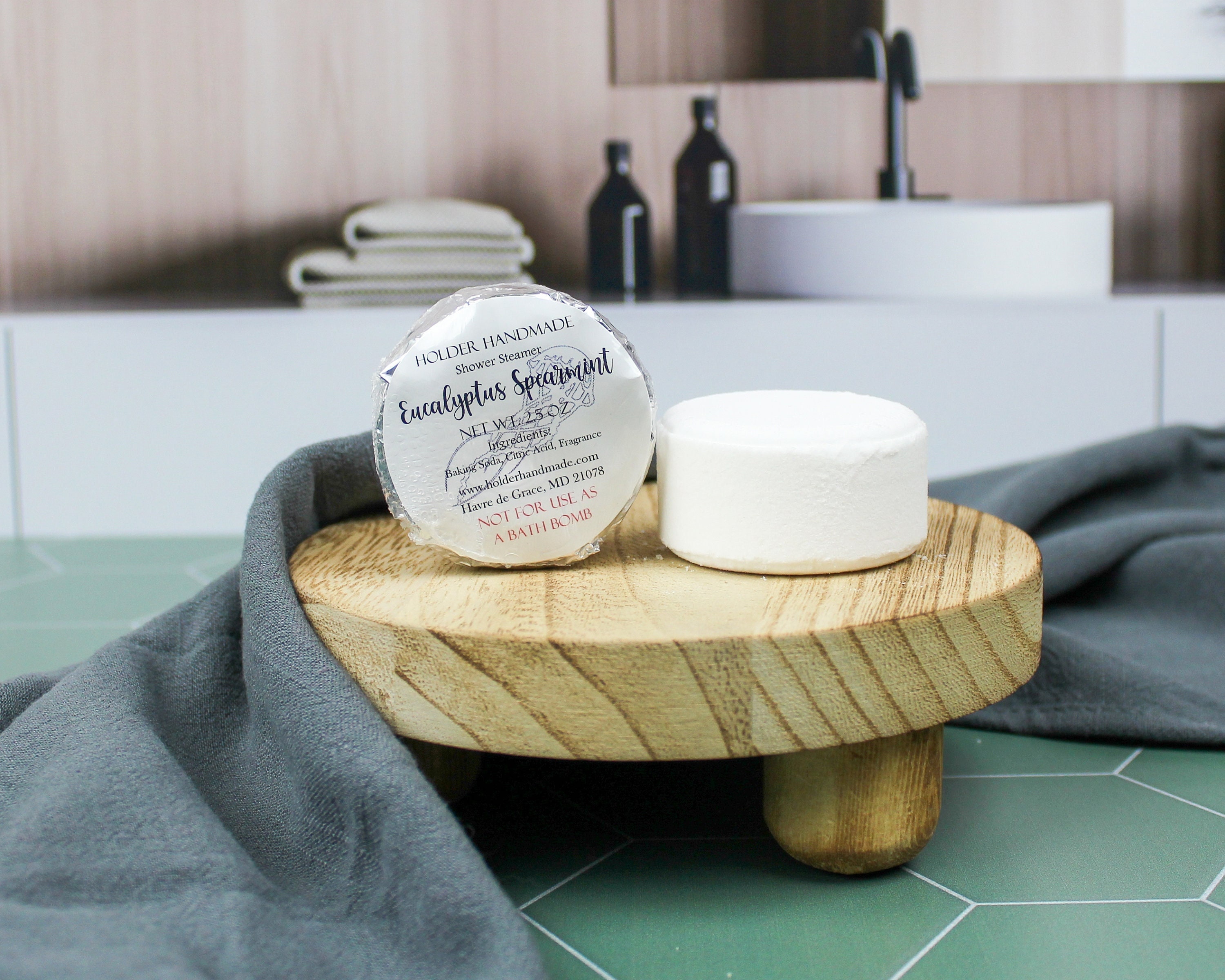 Eucalyptus Spearmint 2.5oz Shower Steamer Bath Bomb for Your Etsy